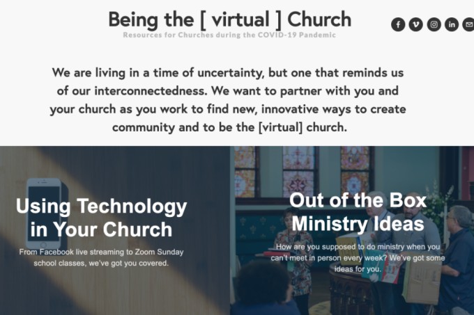 TMF launched new resource website to assist churches during the COVID-19 pandemic