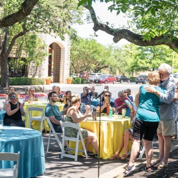 TMF Extends Retirement Blessings to Two Colleagues